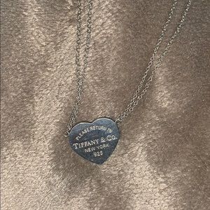 Tiffany & Co heart necklace make an offer
